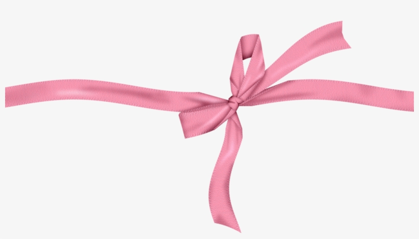 Download Pink Ribbon Bow Png Images Pictures Becuo - Thong, transparent png #4031608