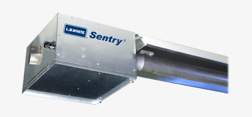 White Sentry Radiant Tube Heaters For Hog Buildings - Heater, transparent png #4031780