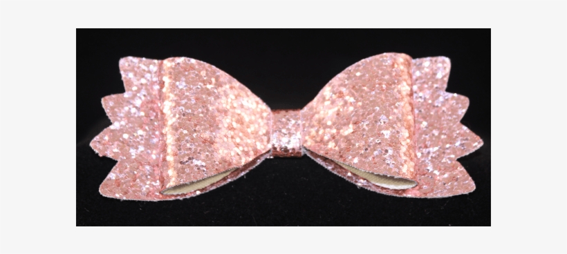 Sparkly Vinyl Bow Single Loop Pink - Bow And Arrow, transparent png #4031807