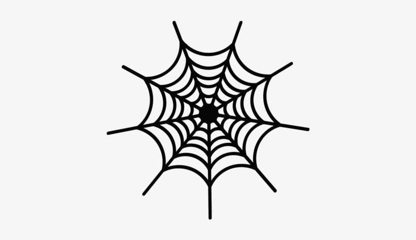Telaraña Dibujo Png - Halloween Spider Web Png, transparent png #4031893