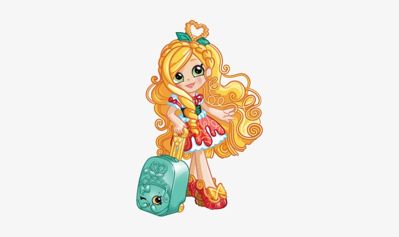 File Size - Shopkins: Spaghetti Sue - Shoppies Doll, transparent png #4032226