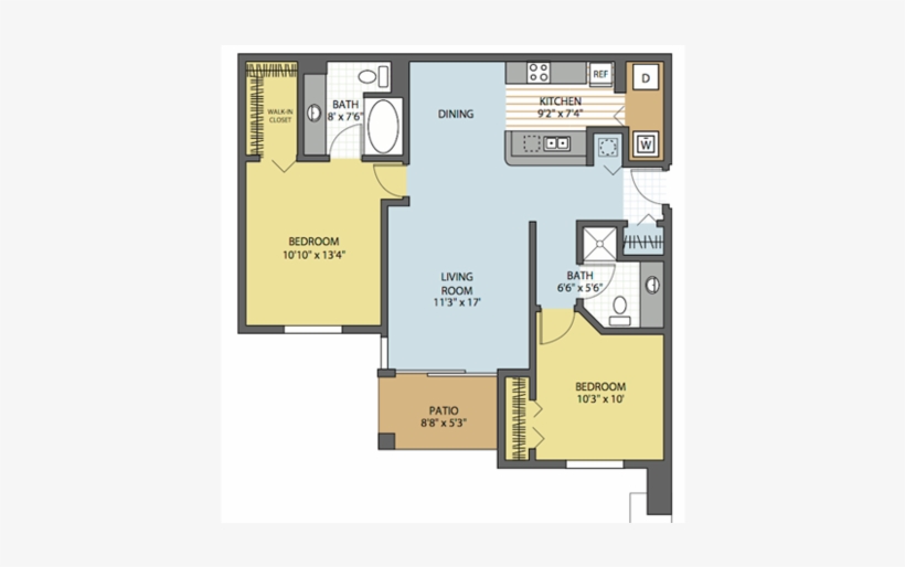 Floor Plan Photo Of Retreat At Lake Nona In Orlando, - Retreat At Lake Nona, transparent png #4032722