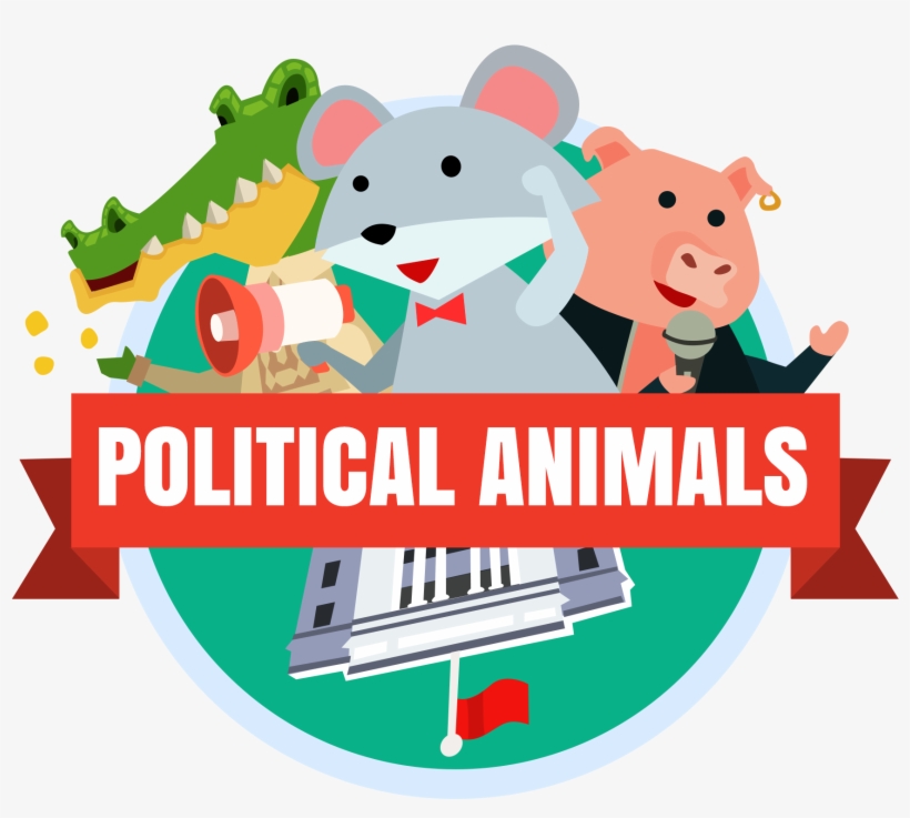 7595841 Politicalanimalslogo - Political Animals Game, transparent png #4032767