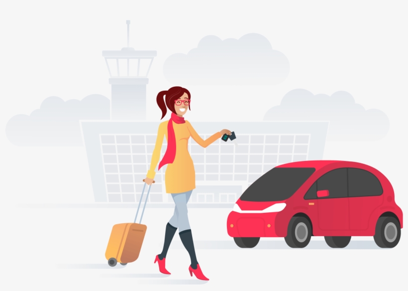 Rental-car - Car, transparent png #4033213