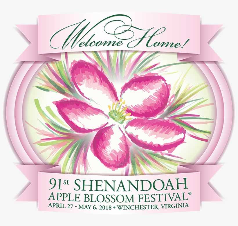 2018 Theme Logo - Apple Blossom Festival 2018, transparent png #4033662