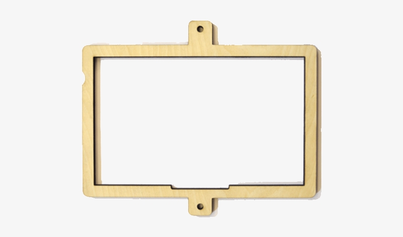 Screen Frame Rectangular - Wood, transparent png #4033942