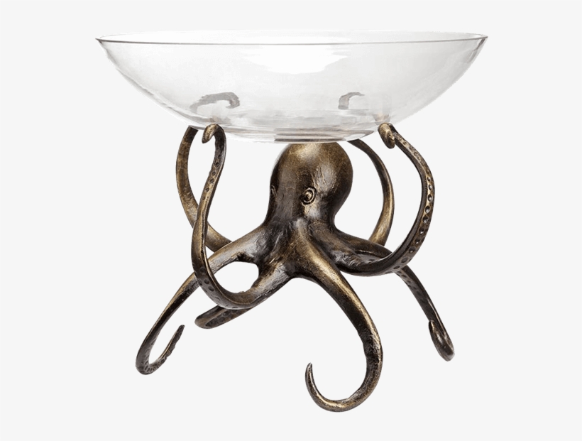 Glass Octopus Bowl - Black Forest Decor Octopus Bowl, transparent png #4034079
