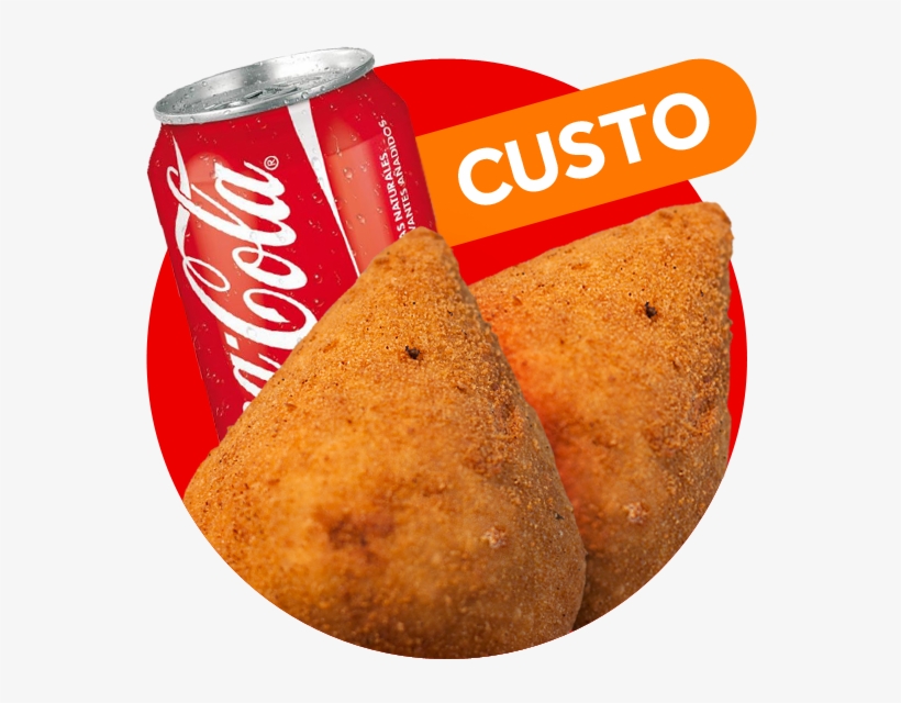Img Coxinha01 1 - Cherry Coke Can 24x 330ml, transparent png #4034478