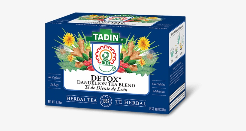 Detox With Dandelion Root - Detox Dandelion Tea Blend Tadin, transparent png #4034717