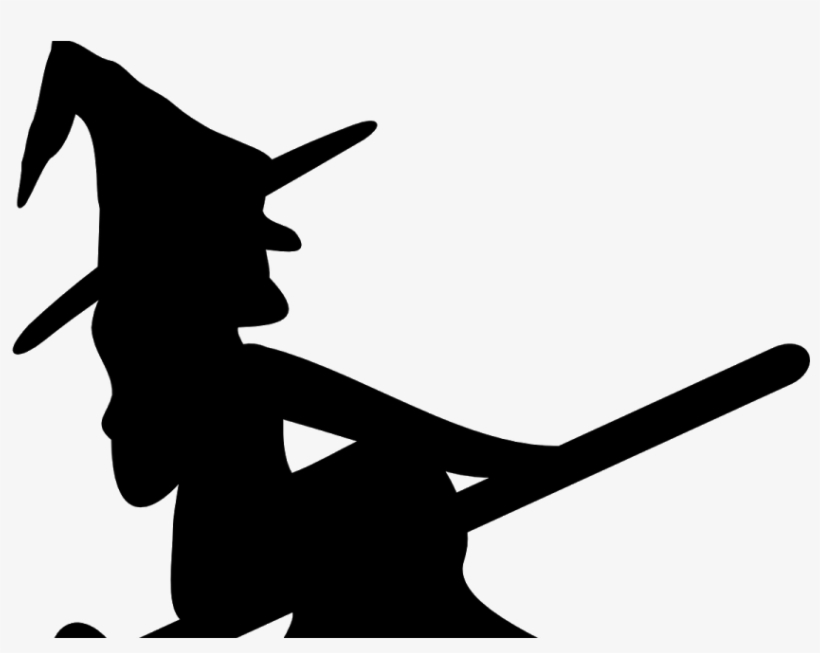 Witch On Broom Svg Free Transparent Png Download Pngkey