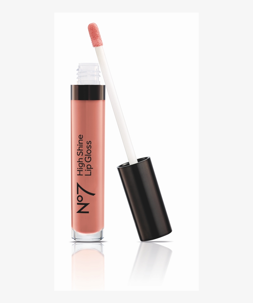 No7 High Shine Lip Gloss - Just Peachy, transparent png #4034858