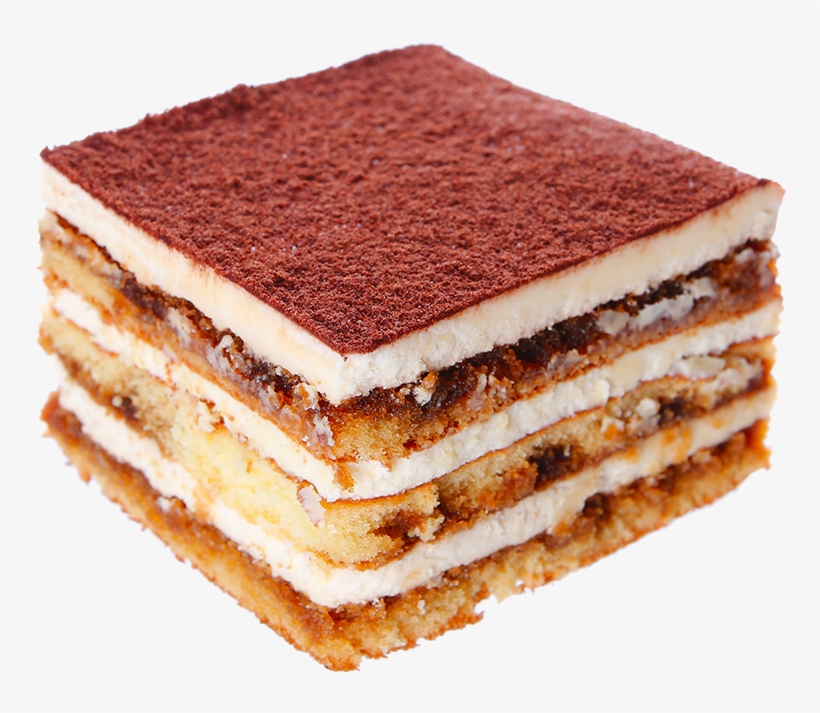 Tiramisu - Tiramisu White Background, transparent png #4034887