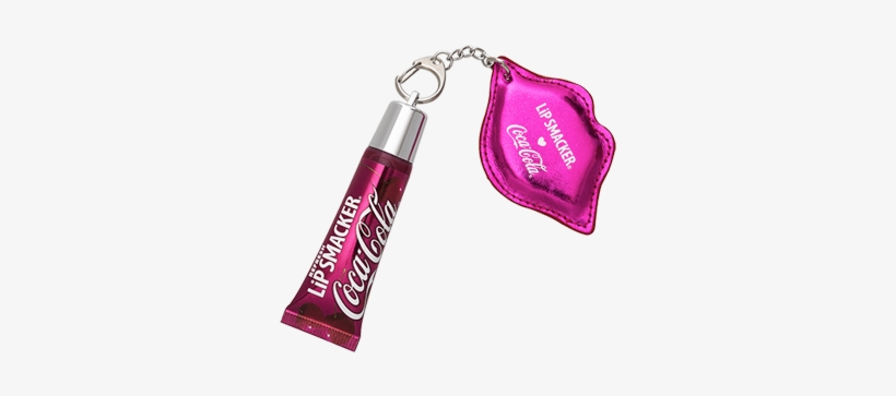 Cherry Coke Refresh Gloss With Keychain - Lip Smacker Coca-cola Refresh Lip Gloss, transparent png #4035010