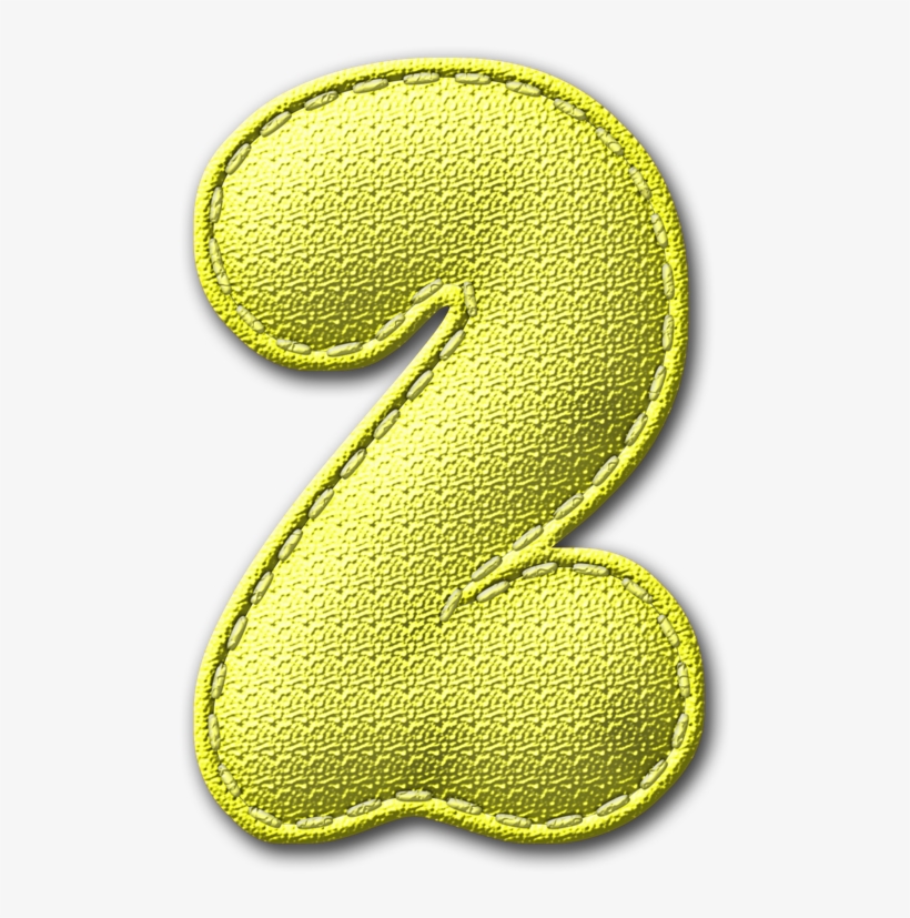 2 - Number, transparent png #4035192
