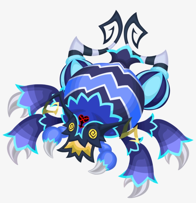 Malice Spider Khux - Kingdom Hearts X Heartless Raid Boss, transparent png #4035360