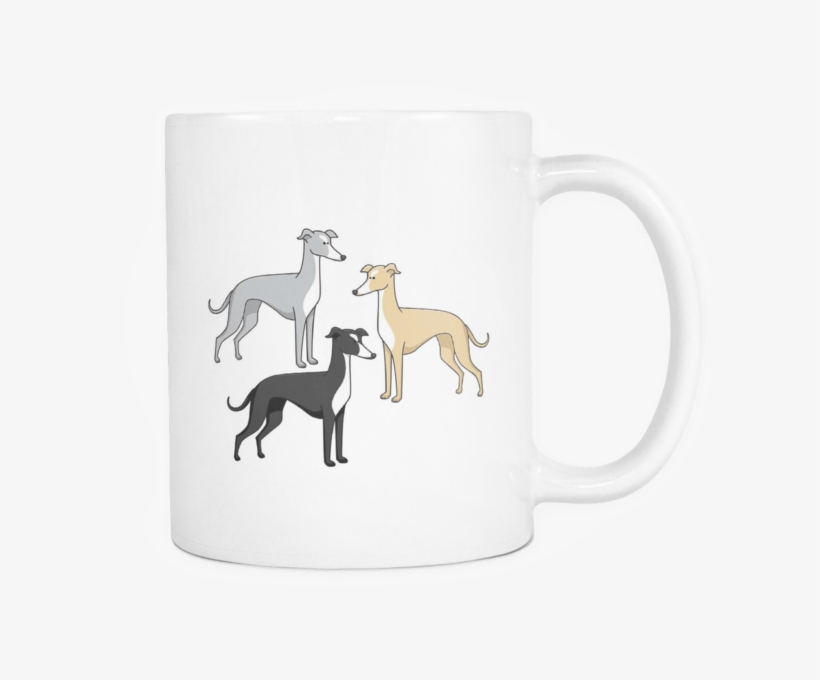 Drink Your Passion With Amazing Greyhound Dog Mugs - Greyhound Dog Tote Bags - Greyhound Bags, transparent png #4035761
