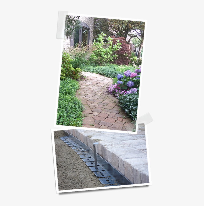 Paver Border Bric Edg - Walkway, transparent png #4035785