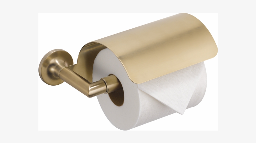 Tissue Paper Holder - Brizo 695075 Odin Single Post Tissue Holder Brilliance, transparent png #4035877