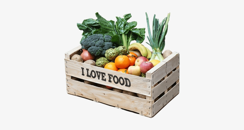 Cajon De Frutas Y Verduras, transparent png #4035934