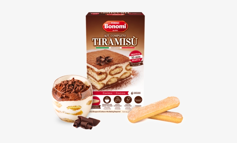 Tiramisu Complete Kit 265g - Forno Bonomi, transparent png #4036077