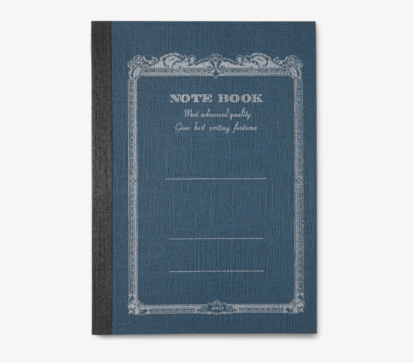 Apica A5 Navy Blue Lined Notebook, transparent png #4036151