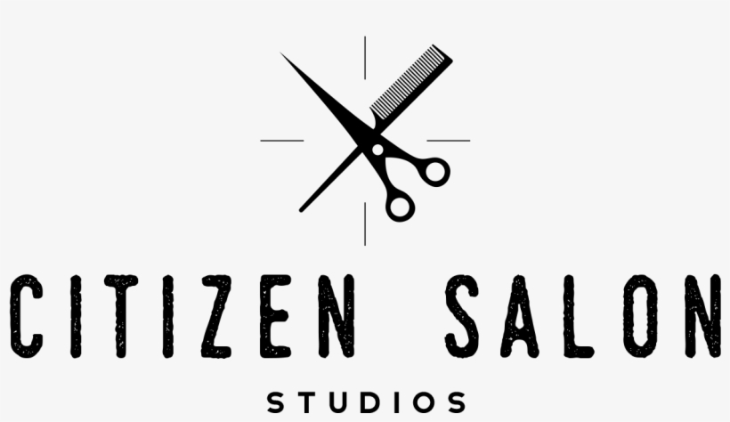 Citizen Salon Studios Png Black Transparent Bg - Citizen Salon Calgary, transparent png #4036266