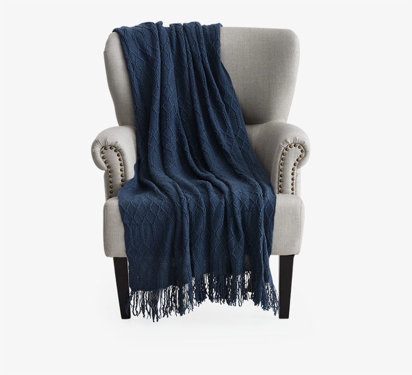 Image For Knitted Throw - Scarf, transparent png #4036399