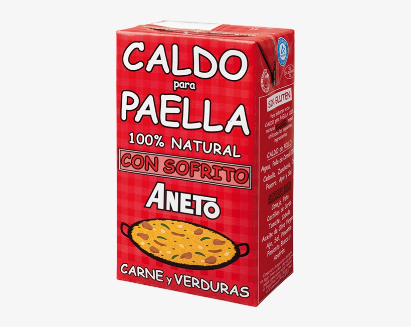 Natural Cooking Base For Meat And Vegetable Paella - Brodo De Paella, transparent png #4036466