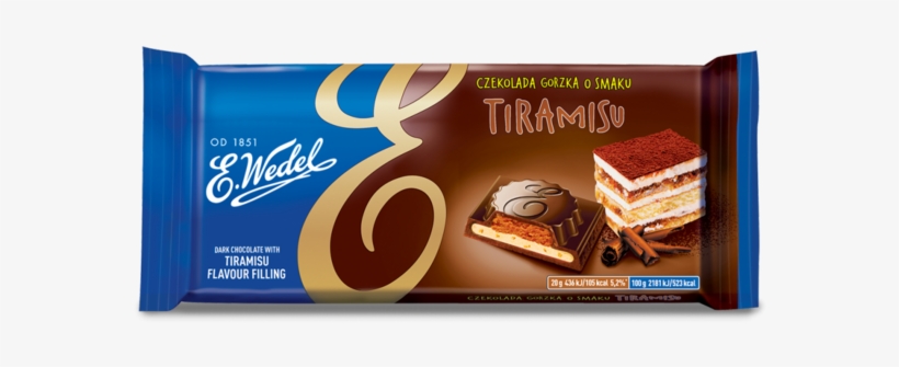 E Wedel Dark Chocolate Tiramisu, transparent png #4036496