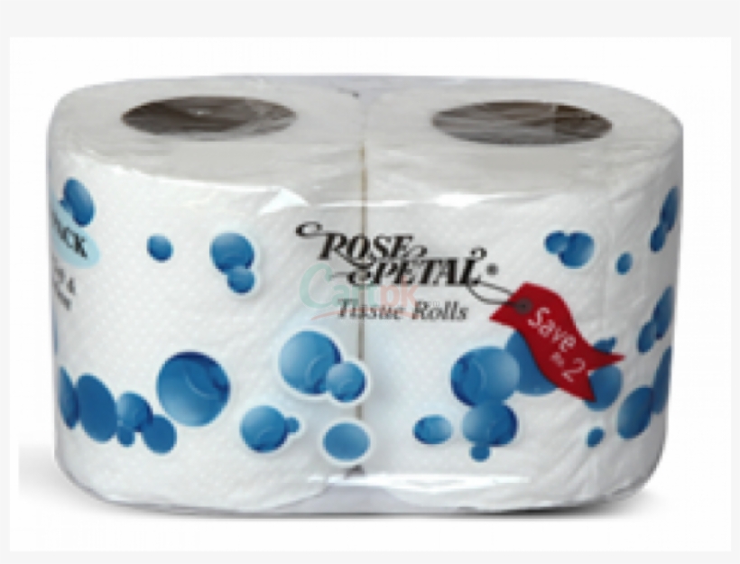 Rose Petal Toilet Tissue Paper Roll 10pcs Pack - Rose Petal Toilet Roll, transparent png #4036540