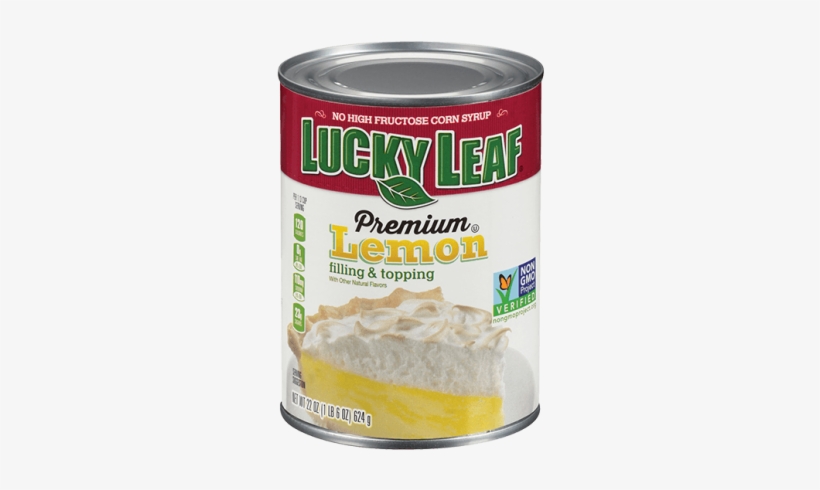 Italian Ice Lemon Tiramisu - Lucky Leaf Pie Filling, Premium, Strawberry Rhubarb, transparent png #4036672