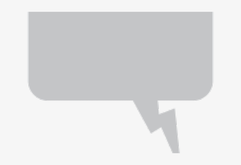 Square Speech Bubble - Sign, transparent png #4037061