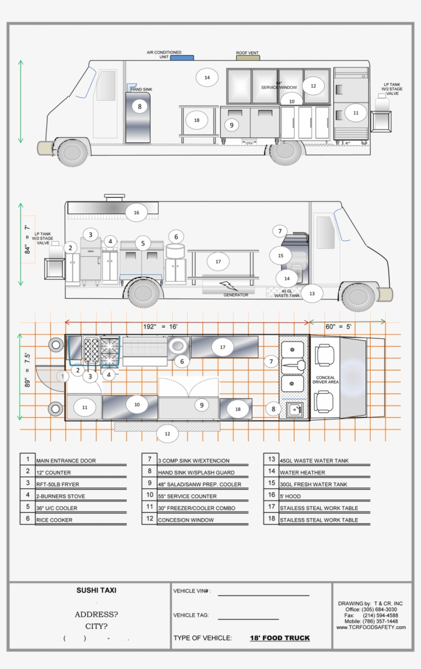 Food Trucks For Sale - Food Truck Plan, transparent png #4037220