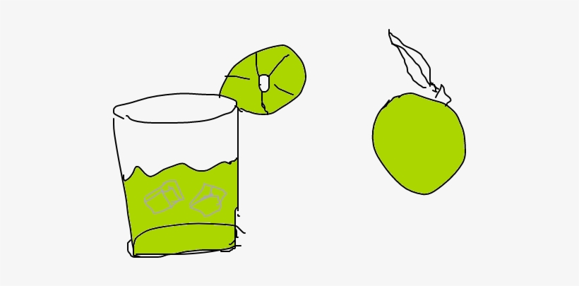 Limonada - Drawing, transparent png #4037323