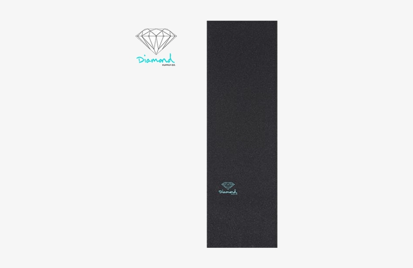 Diamond Superior Logo Blue Griptape Sheet - Diamond Grip Tape Skateboard, transparent png #4037599