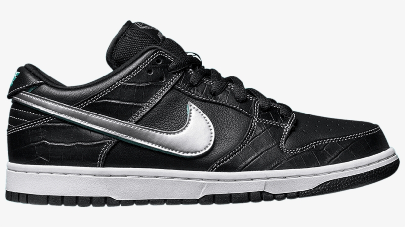 Nike Diamond Supply Co - Nike Sb Diamond Black, transparent png #4037624