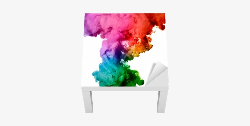 Rainbow Of Acrylic Ink In Water - Color Explosion, transparent png #4038020