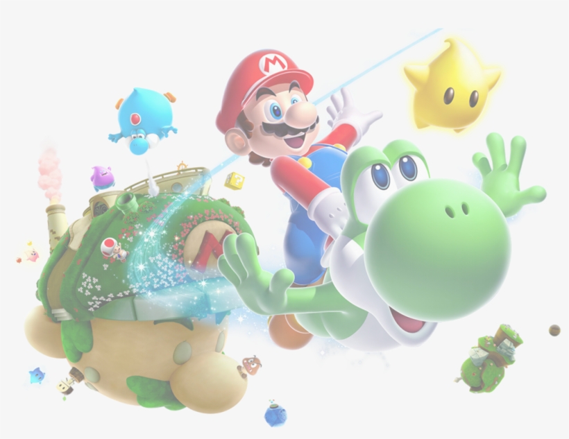 Mario Background - Super Mario Galaxy 2 Png, transparent png #4038044