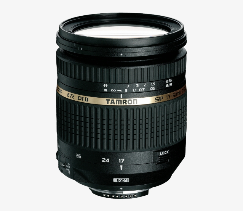 Objetivo Tamron Sp Af 17-50mm F/2,8 Xr Di Ii Vc - Tamron 17-50mm F/2.8 B005 Sp Xr Di Ii Vc Lens, transparent png #4038291