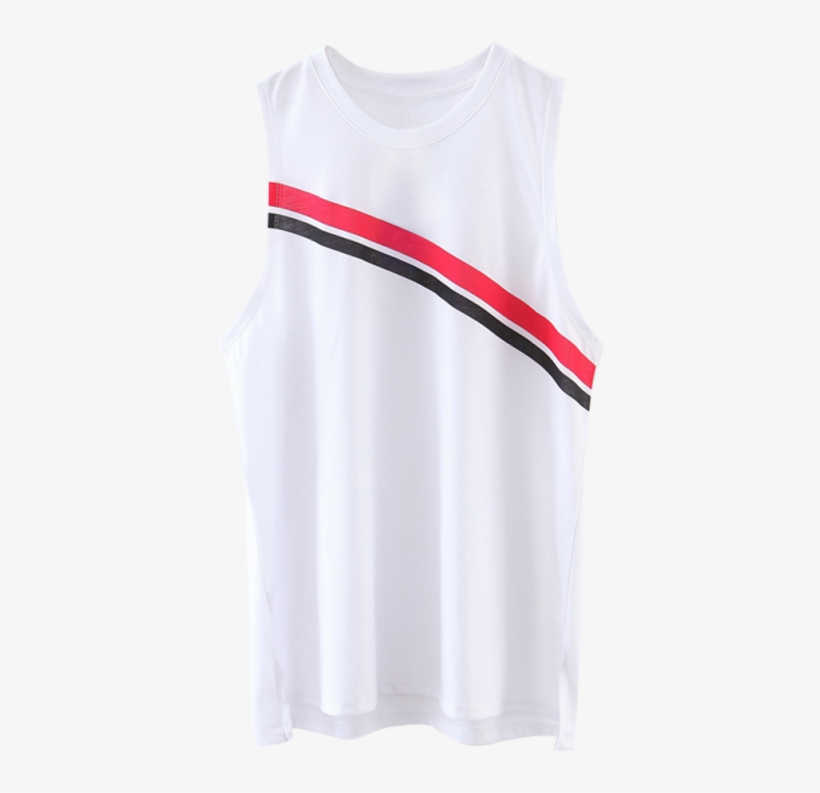 Rayado Diagonal Sin Mangas - Tube Top, transparent png #4038312