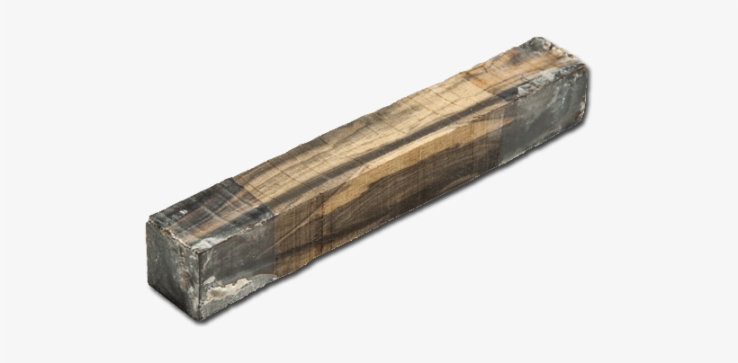 Like All Ebony Woods, The Thick Wood Stock Needed To - Plank, transparent png #4039105