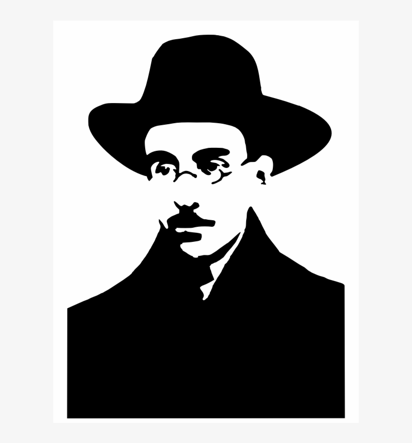 Silhueta De Fernando Pessoa - Fernando Pessoa Clipart, transparent png #4039256