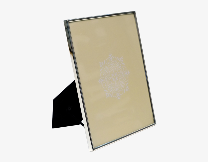 Thin Frame 8"x10" - Silver, transparent png #4039658