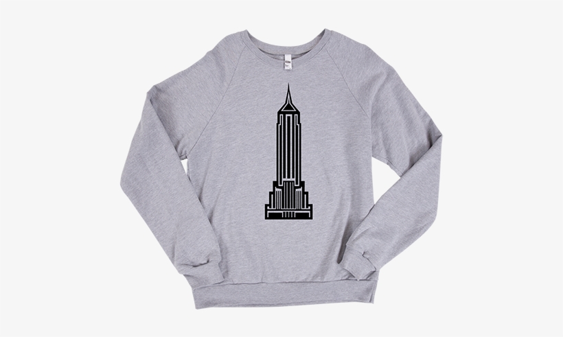 Image Of Empire State Crewneck Sweatshirt - Empire State Building 2b Charms, transparent png #4039977
