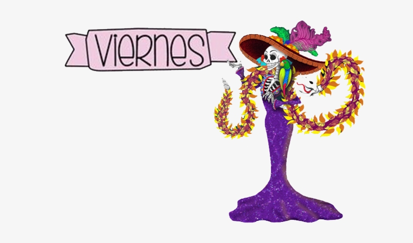 Oración A La Santa Muerte, Para El Día Viernes - Santa Muerte, transparent png #4040393