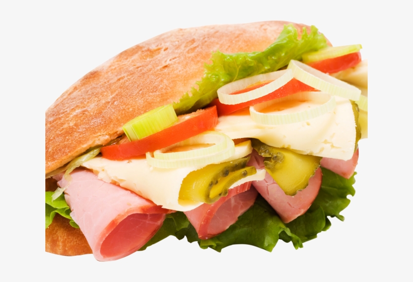 Sandwich Clipart Transparent Background - Junk Food, transparent png #4040847