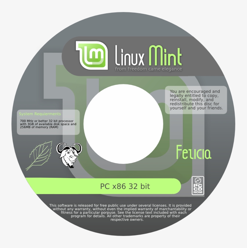 Http - //farm4 - Static - Flickr - Com/3130/320 Ed57 - Linux Mint 18 Cd Cover, transparent png #4040977