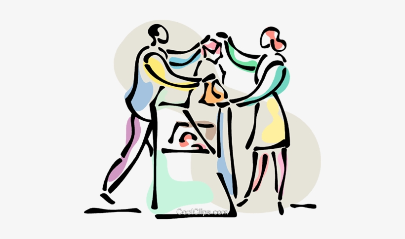 Consumers Royalty Free Vector Clip Art Illustration - Clip Art, transparent png #4041208