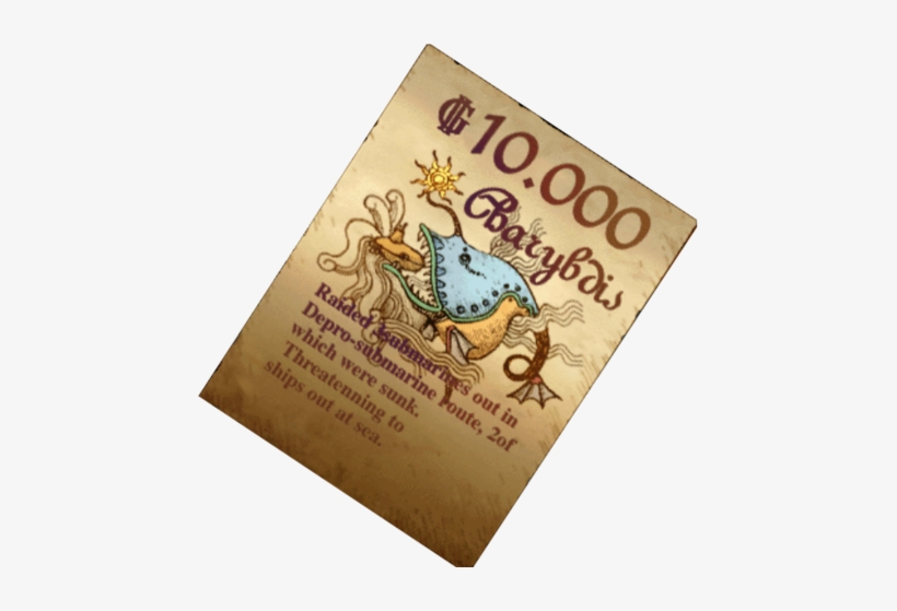 File - Charybdisposter - Ocean Hunter Charybdis, transparent png #4041274