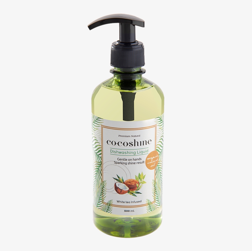 Coconut Oil Based Liquid Dishwashing Soap - Dishwashing Liquid, transparent png #4041353